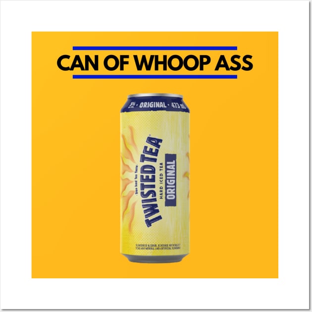 Can of Whoop Ass Wall Art by JunaeBenne